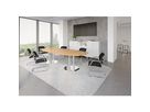 Konferenztisch 280x130/85 Buche/Chrom