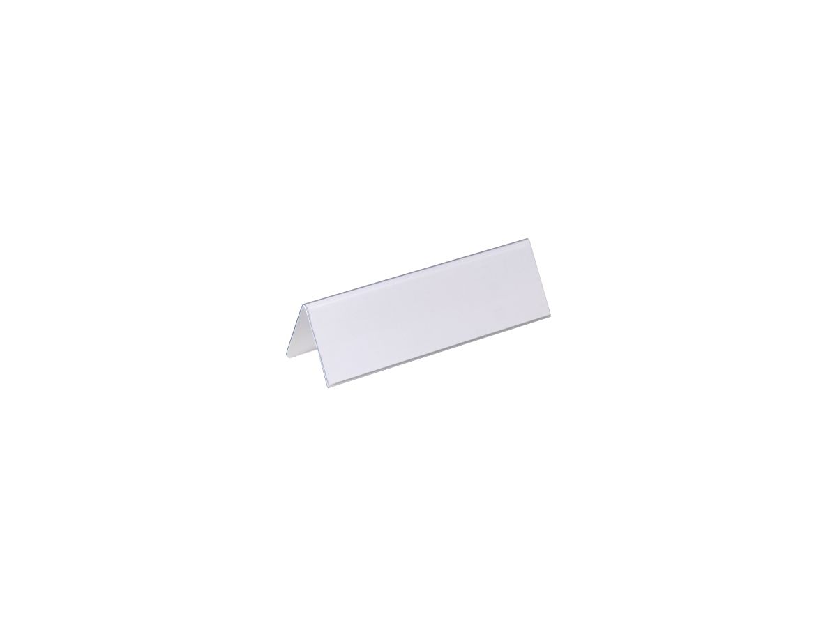 DURABLE Tischnamensschild 805219 210x61/122mm tr 25 St./Pack.