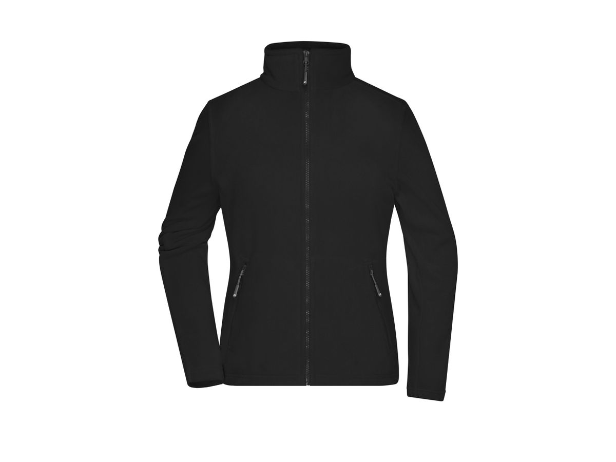 Ladies' Fleece Jacket JN781 schwarz Größe XL