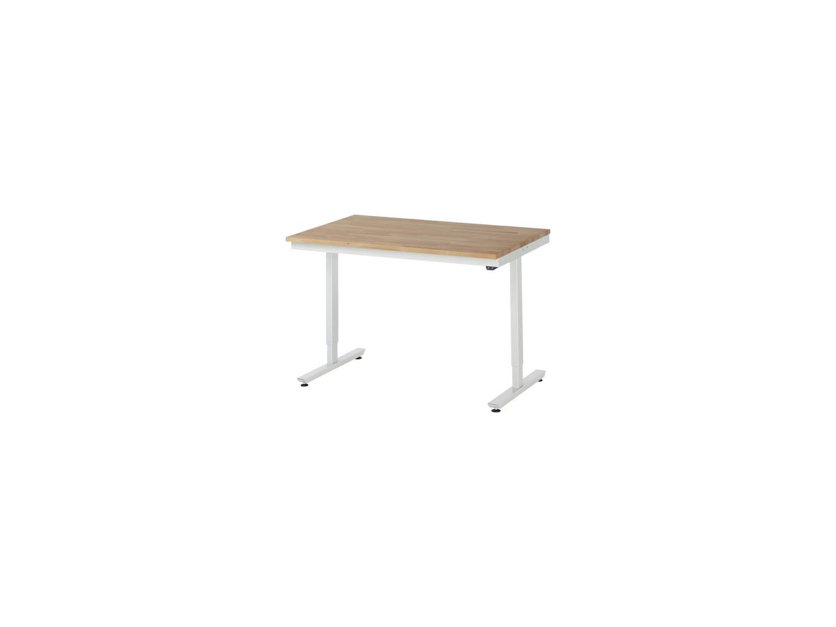 RAU Arbeitstisch Serie adlatus 150 B1250 X T800 X H720-1020
