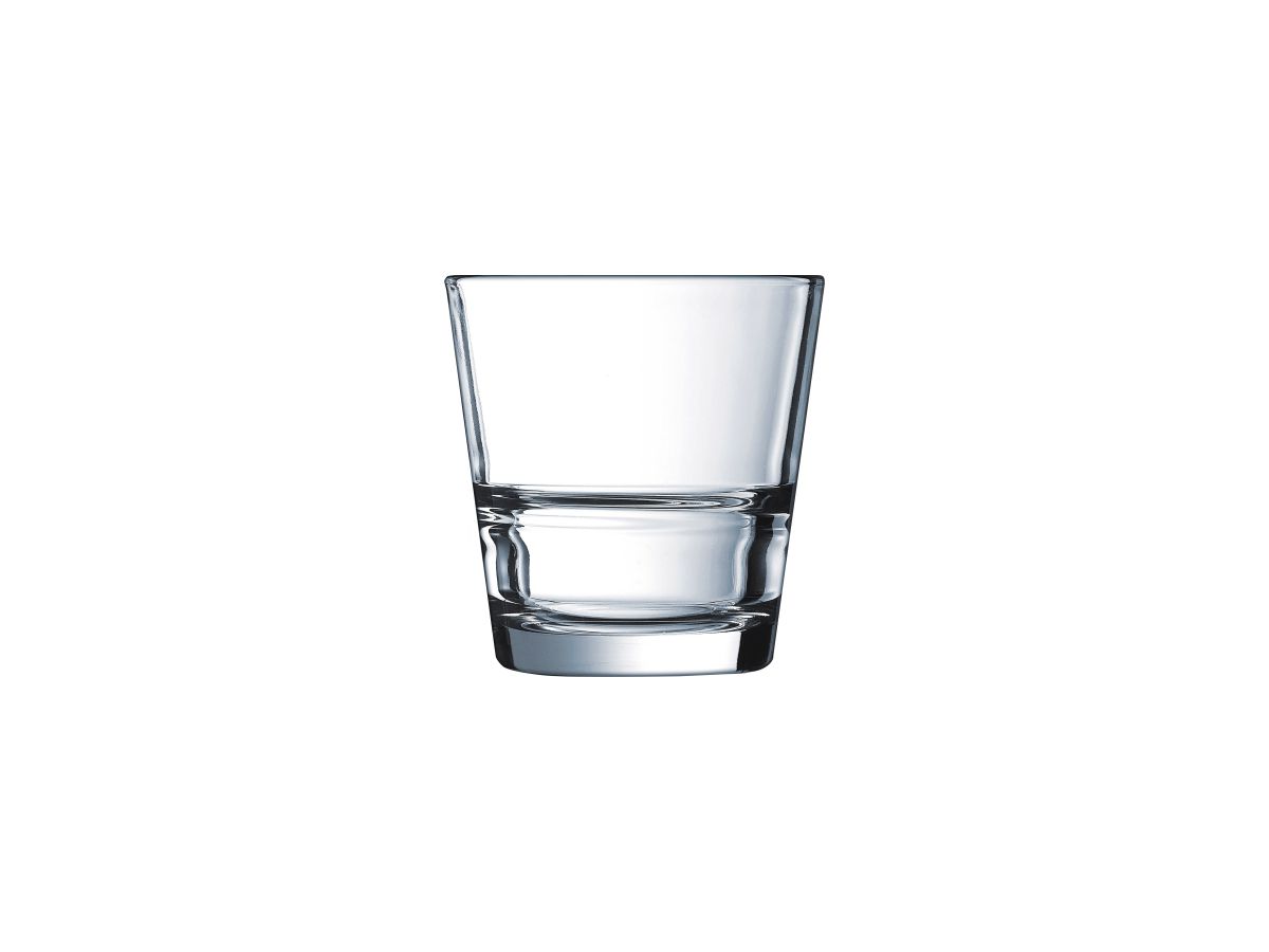Gläser Stack up 260ml  6St/Pack 0,26l glasklar 6 St./Pack.