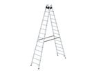 Stehleiter alu 2x14 Sprossen