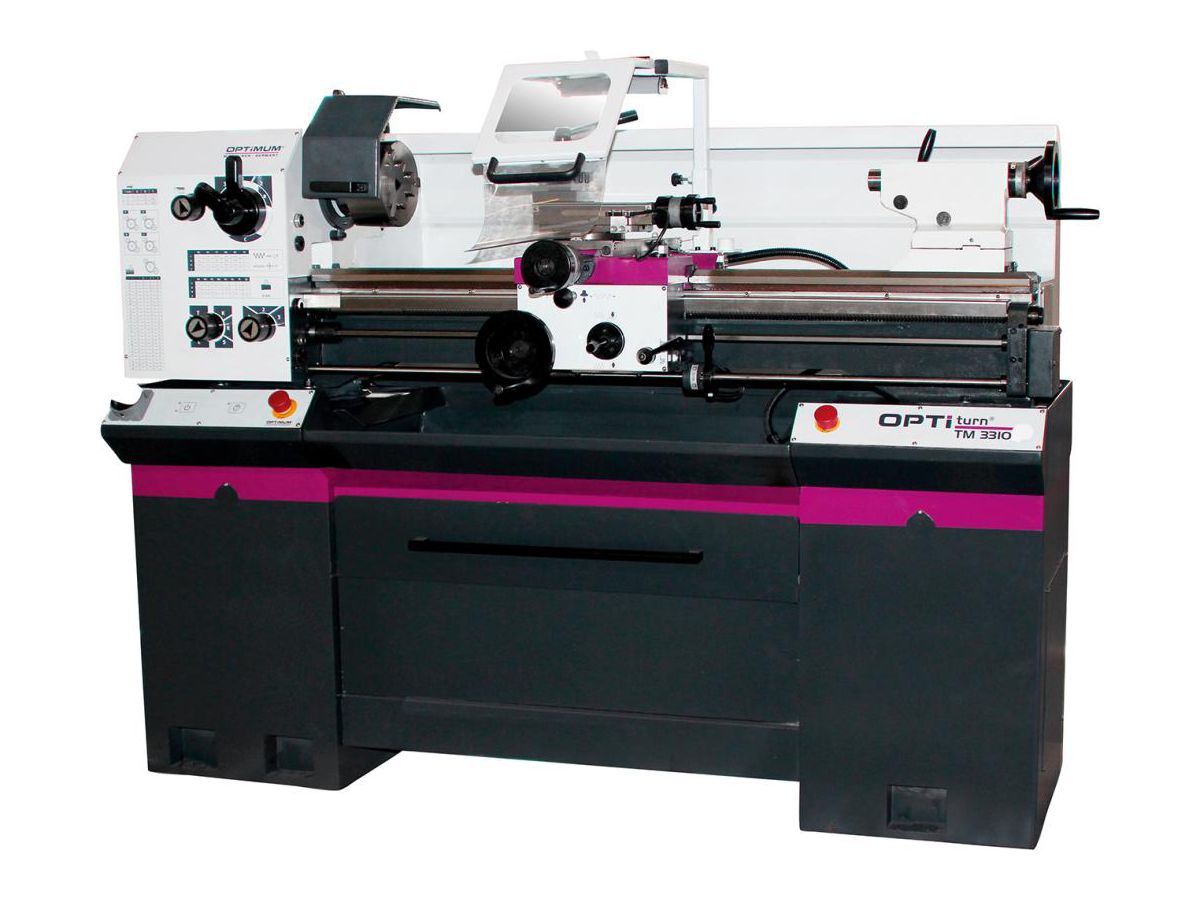 OPTIMUM Drehmaschine OPTIturn TM3310D / 400V/3Ph/50Hz