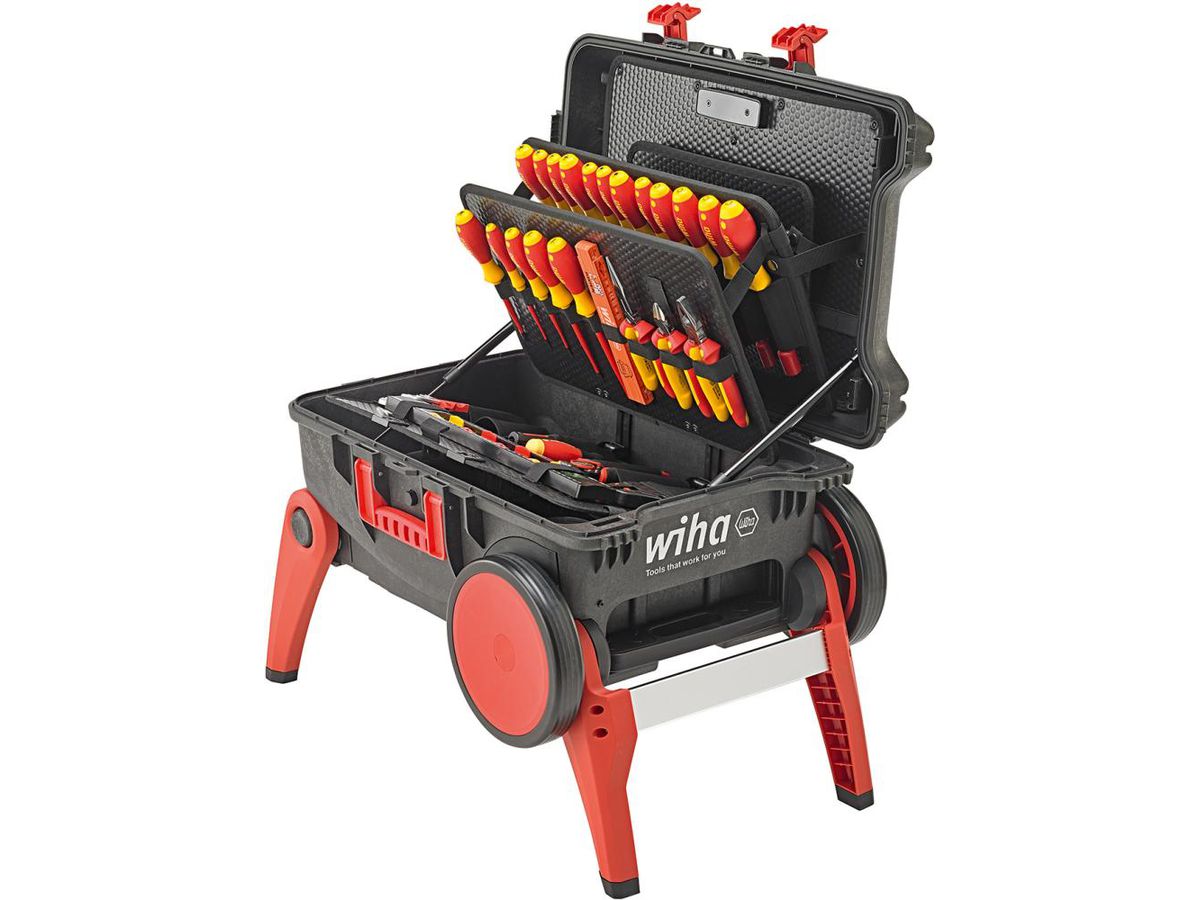 WIHA Werkzeugsortiment XXL III Elektriker 40-teilig PREMIUM Edition