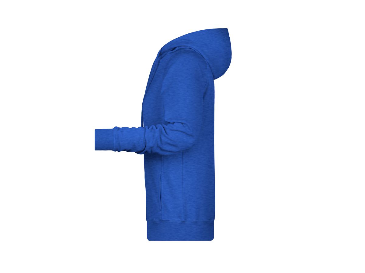JN Ladies' Hoody 8023 royal-heather, Größe 3XL