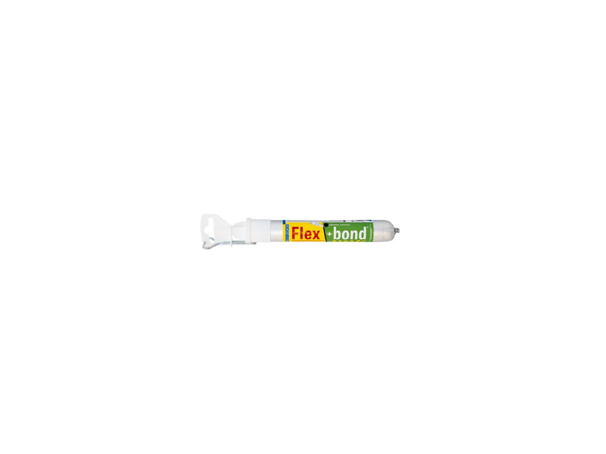 WEICON FLEX+BOND dauerelastischer Kleb- und Dichtstoff schwarz D/E 85ml