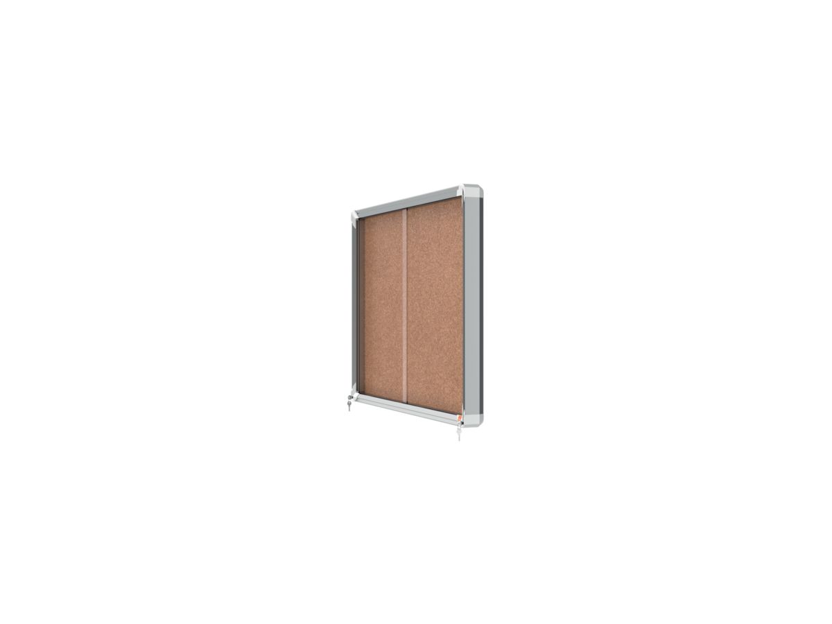 Nobo Schaukasten Premium Plus 1915331 Innen Schiebetür 8xA4