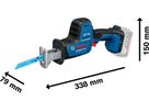 BOSCH Akku-Säbelsäge GSA 18V-24 solo, im Karton