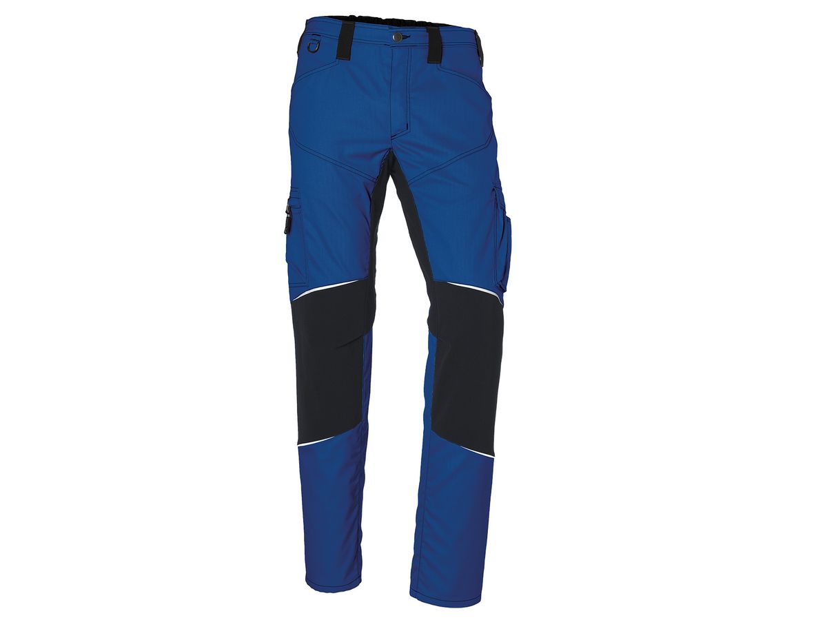 KÜBLER ACTIVIQ Stretch-Bundhose 2850 kornblau/schwarz Gr. 118