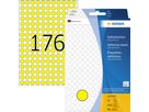 HERMA Markierungspunkt 2211 8mm Papier gelb 5.632 St./Pack.