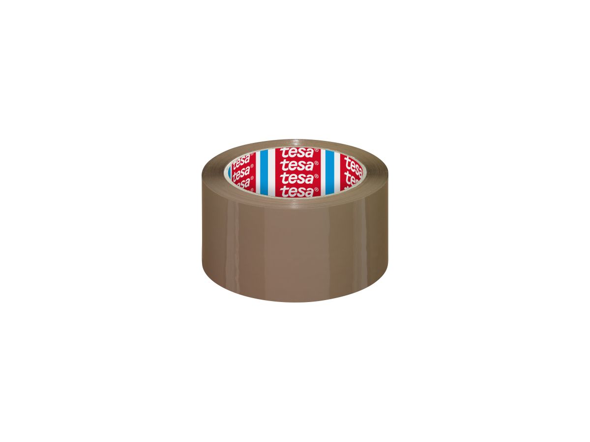 tesa Packband 04195-00001 66mx50mm PP braun