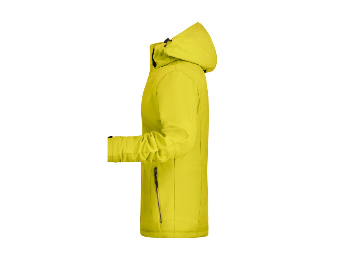 JN Ladies Wintersport Jacket JN1053 92%PES/8%EL, yellow, Größe 2XL