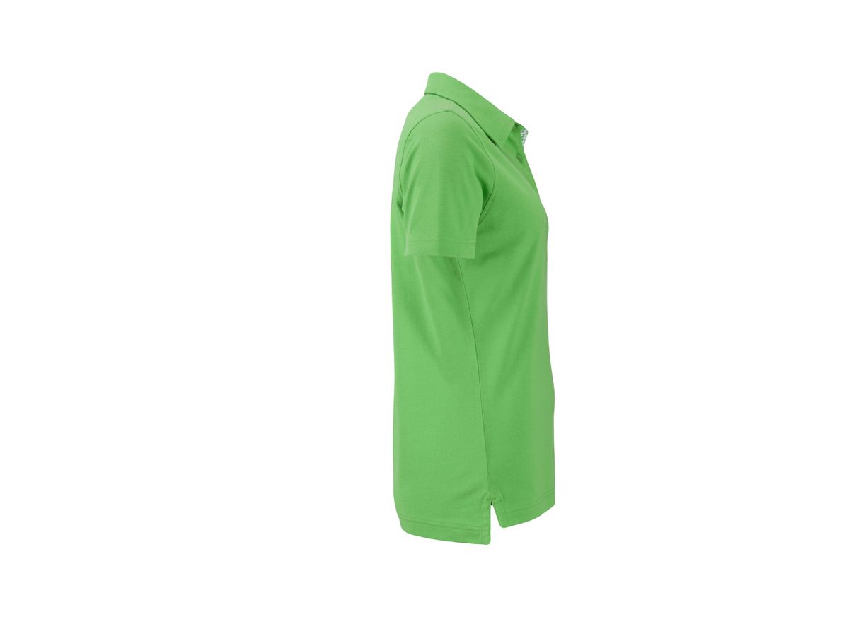 JN Ladies' Traditional Polo JN715 lime-green/lime-green-white, Größe M