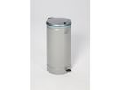 Abfallbehälter m.Pedal H700 mm D450 mm grau