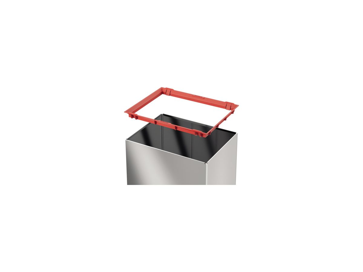Hailo Abfalleimer Big-Box Swing XL 0860-211 52l edelstahl