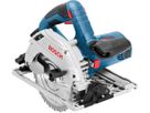 BOSCH Handkreissäge GKS 55+ GCE L-BOXX mit Führungsschiene