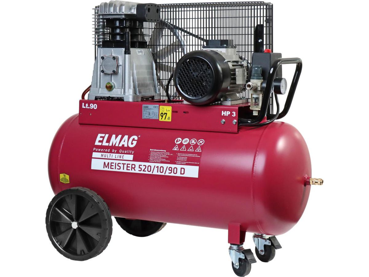 ELMAG Kompressor MEISTER 520/10/90 D