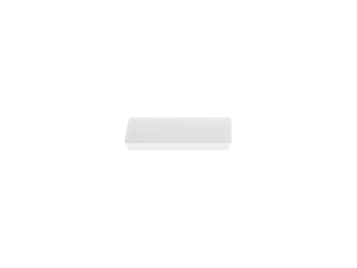 magnetoplan Magnet 16651 54x19mm weiß 10 St./Pack.
