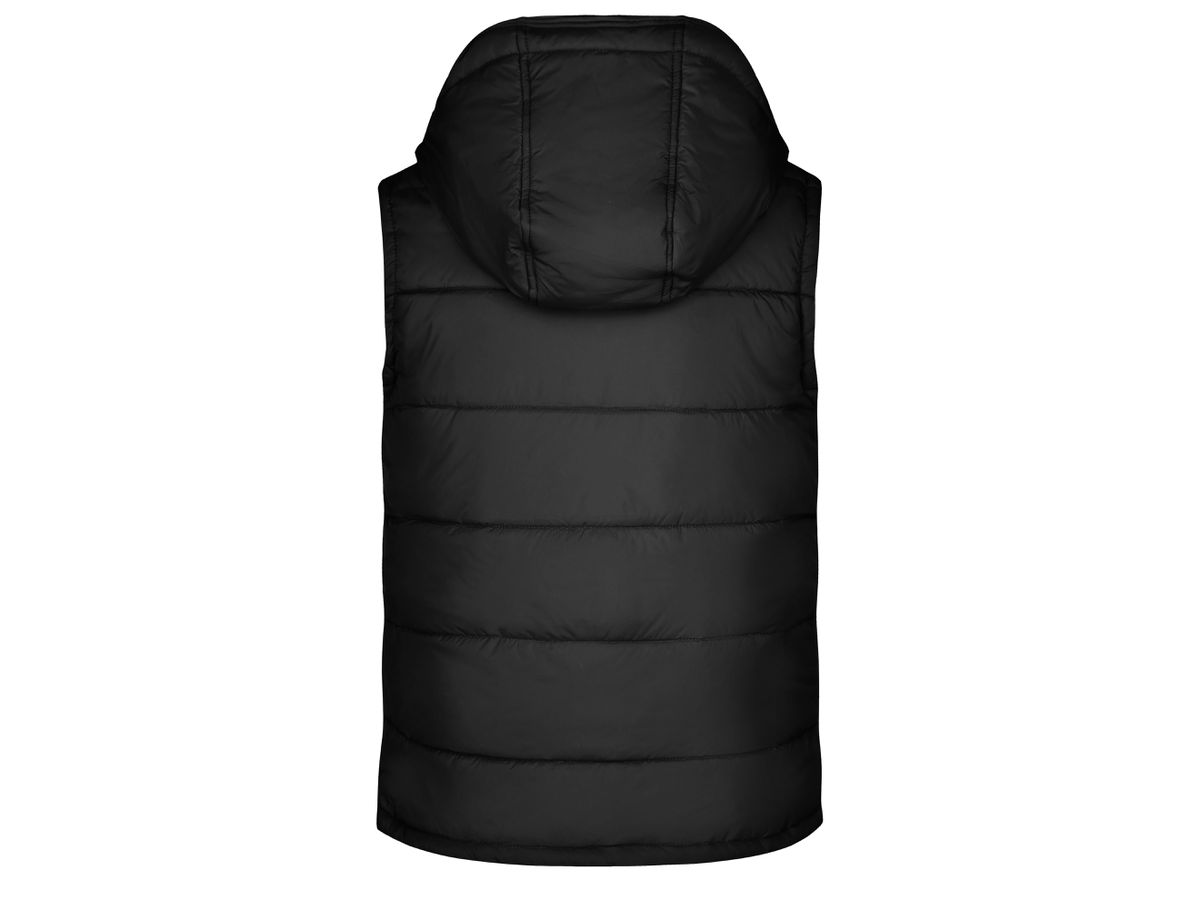 JN Mens Padded Vest JN1004 100%PA, black, Größe L