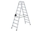 MUNK Stufen - Stehleiter Alu 2 x 9 Stufen