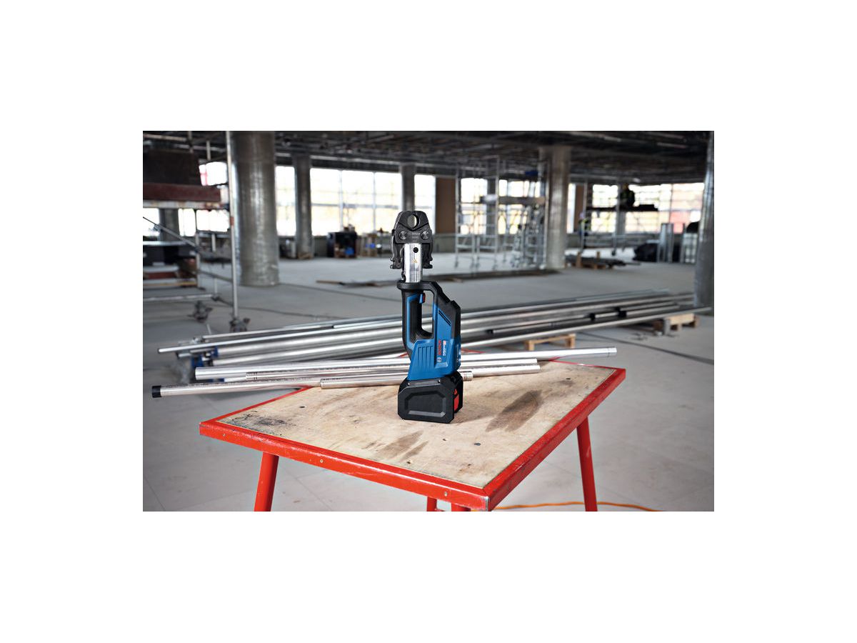 BOSCH Akku-Presswerkzeug GPT 18V-19 solo, in L-Boxx Kit M