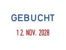 COLOP Datumstempel mini-dater GEBUCHT 160/L3 105181