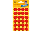 Avery Zweckform Markierungspunkt 3004 18mm rot 96 St /Pack.