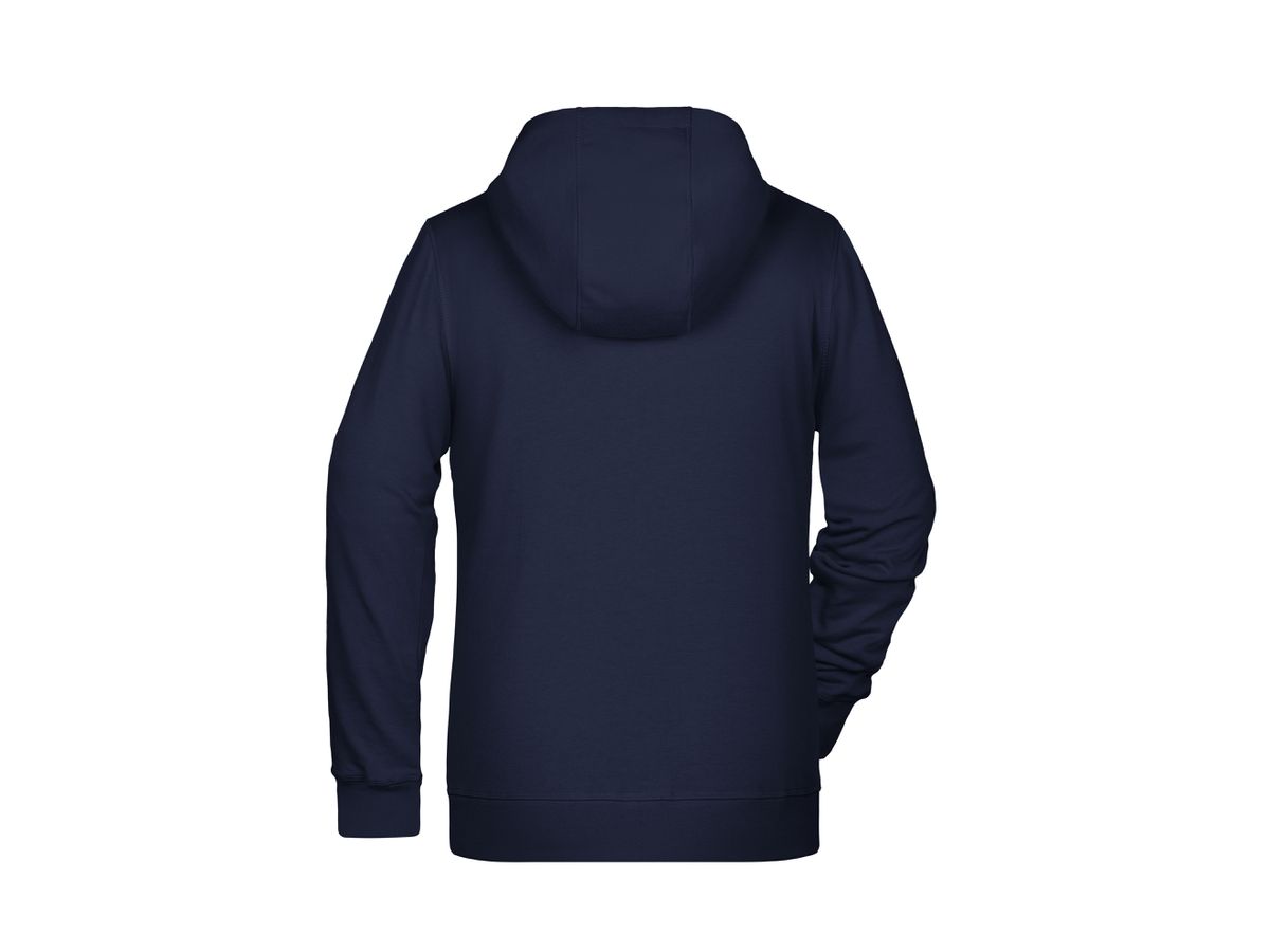 JN Ladies' Zip Hoody 8025 navy, Größe XS
