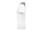 JN Ladies' Sports Shirt JN523 white/black-printed, Größe S