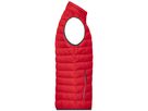 JN Men's Down Vest JN1138 red/silver, Größe 3XL