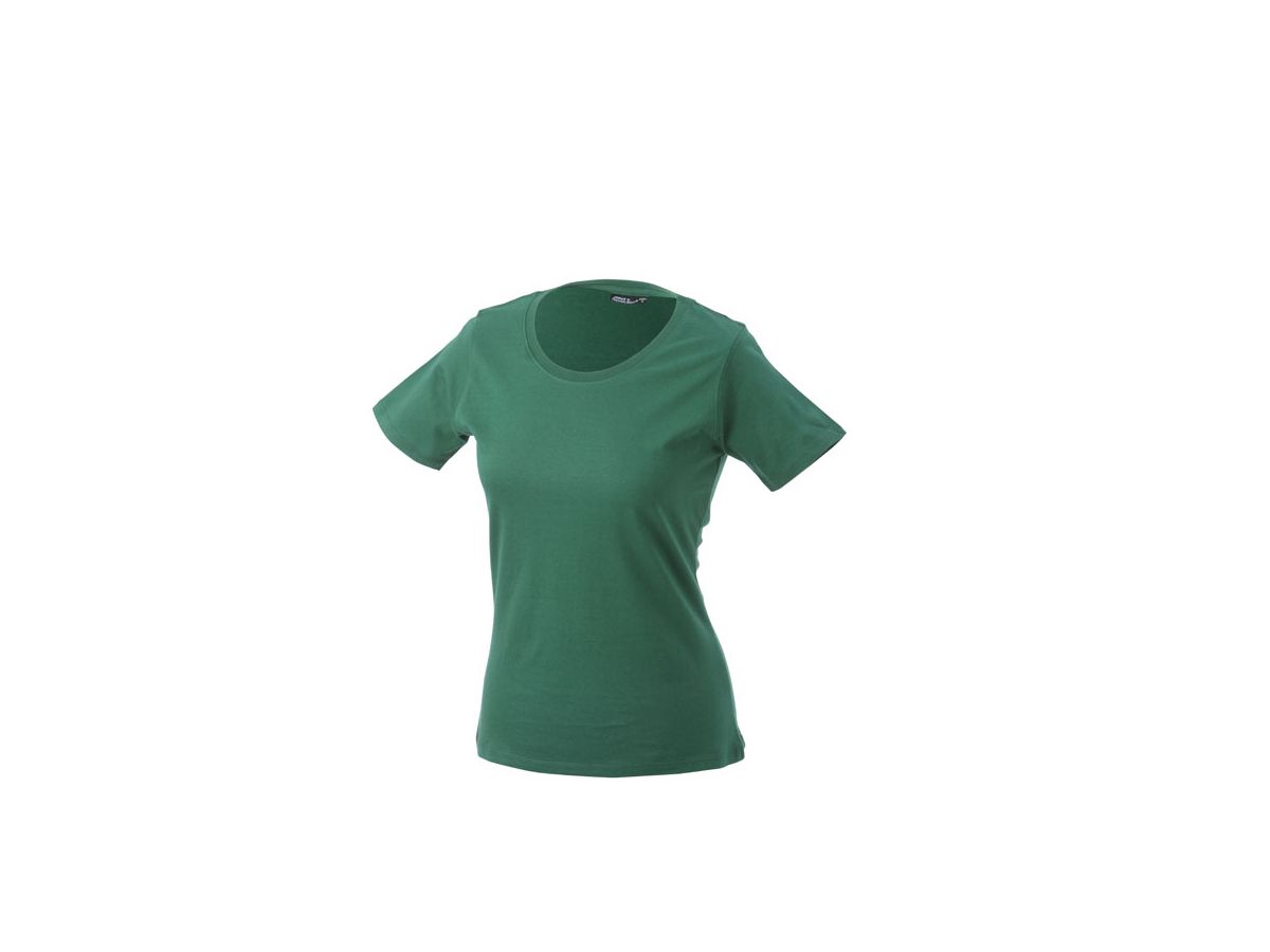 JN Workwear-T Women JN802 100%BW, dark-green, Größe XL