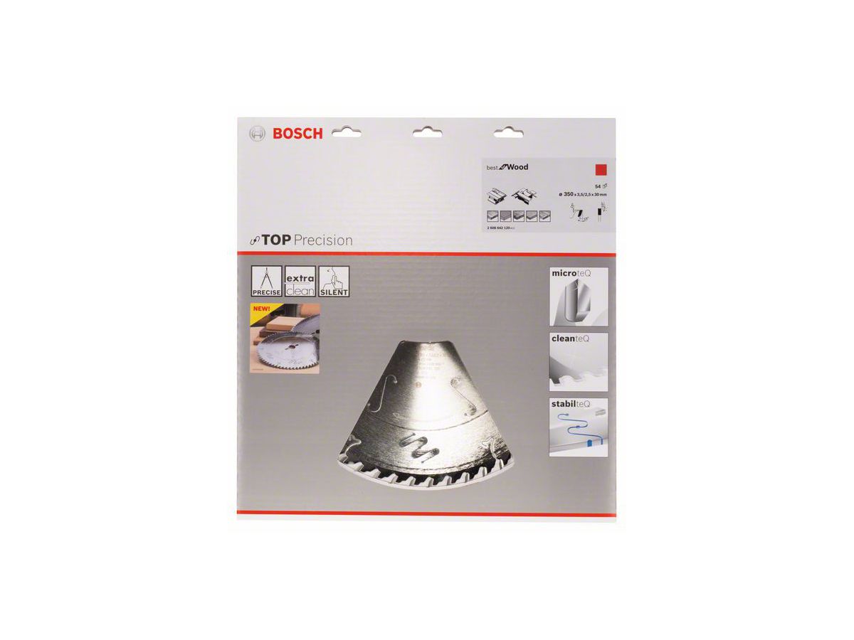 Kreissägeblatt Top Precision Best for Wood, 350 x 30 x 3,5 mm, 54 Zähne