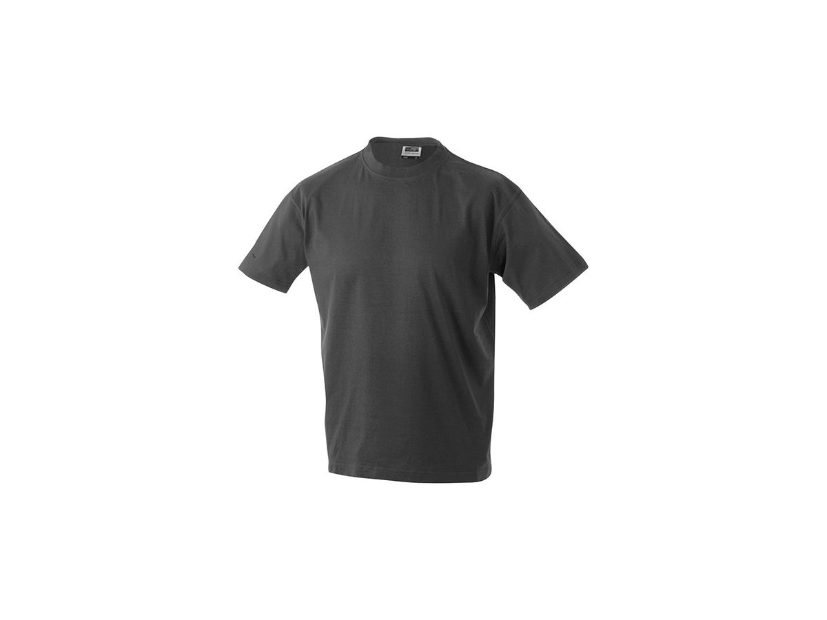 JN T-Shirt Round-T Heavy JN002 100%BW, graphite, Größe L