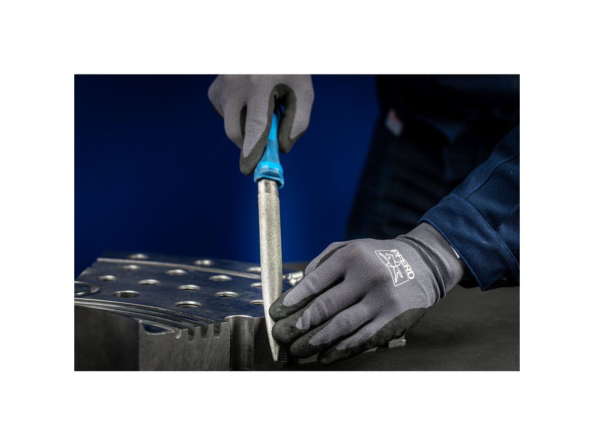 PFERD Diamant Werkstattfeile DF 1152 200 D151 halbrund