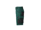 JN Workwear Bermudas JN835 65%PES/35%BW, dark-green/black, Größe 42