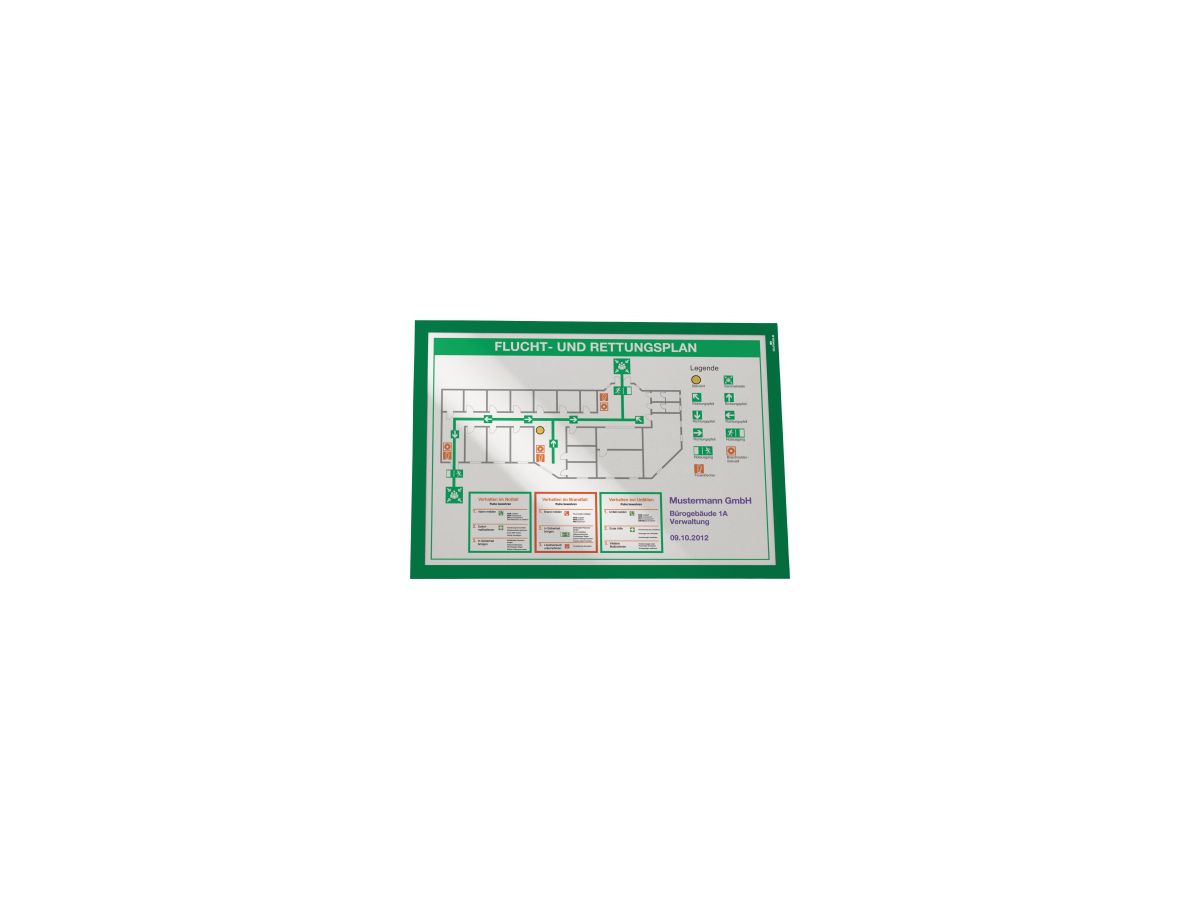 DURABLE Magnetrahmen MAGAFRAME 487305 DIN A3 grün 2 St./Pack.