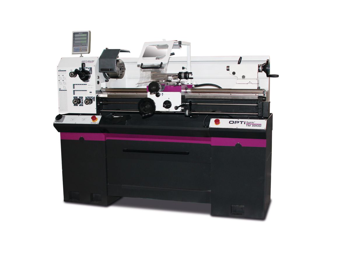 OPTIMUM Drehmaschine OPTIturn TM3310 / 400V/3Ph/50Hz
