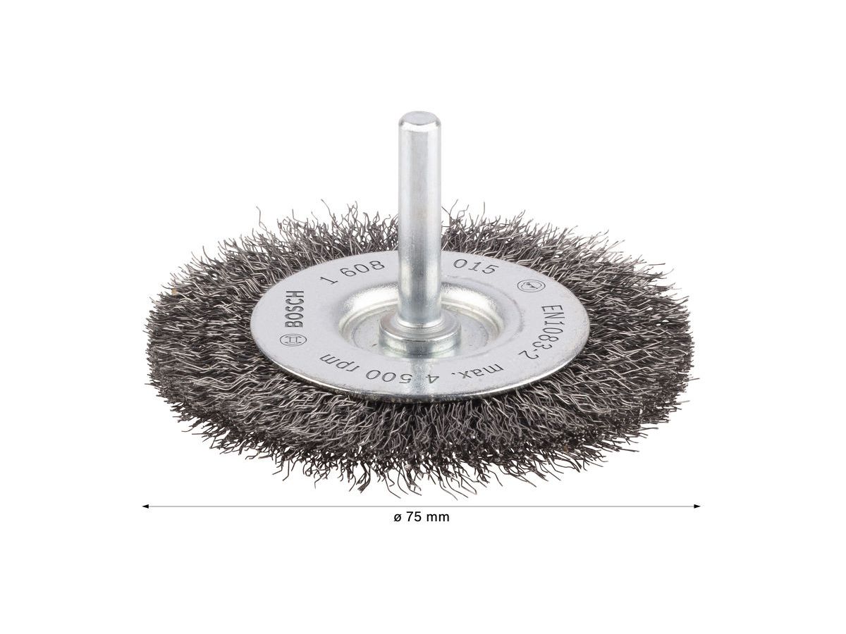 SCHEIBENBUERSTE 75MM GROB 0,2M M