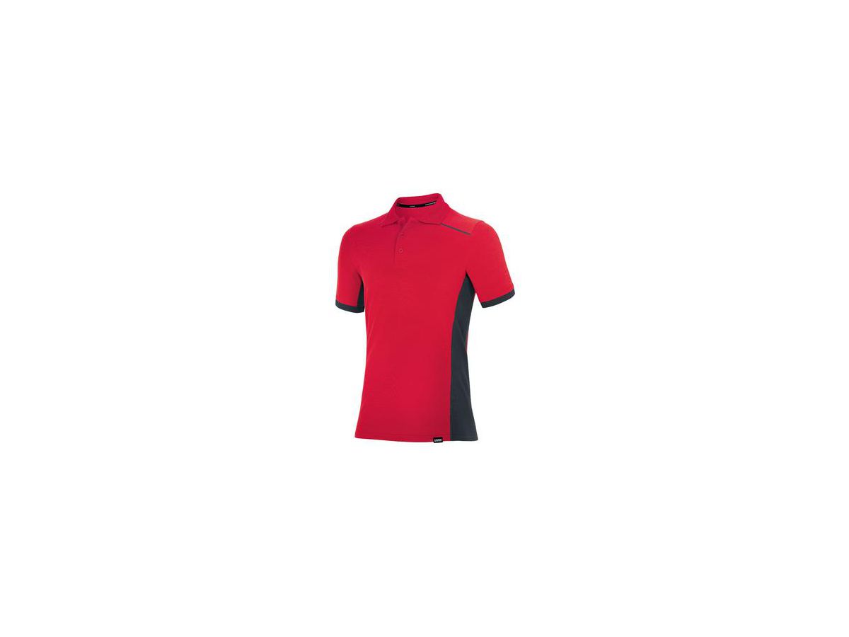 UVEX Poloshirt suXXeed industry 7316 Regular Fit, rot, Gr. 5XL