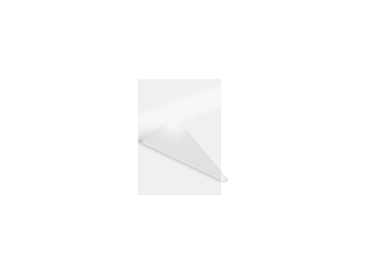 Laminierfolie DIN A4 75mic glänzend transparent 100 St./Pack.