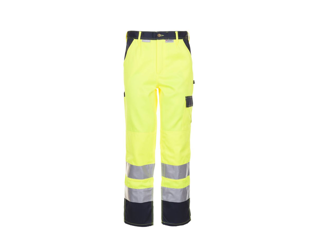 BUNDHOSE  EN 471 Gelb-Marine      Gr.  27