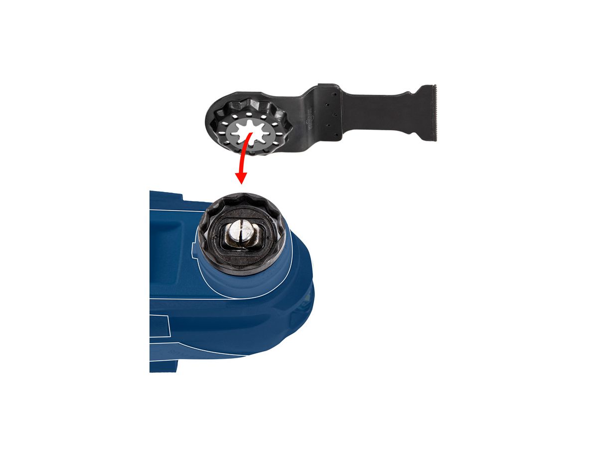 BOSCH PRO AII 65 APIB Blatt 65 x 40 mm