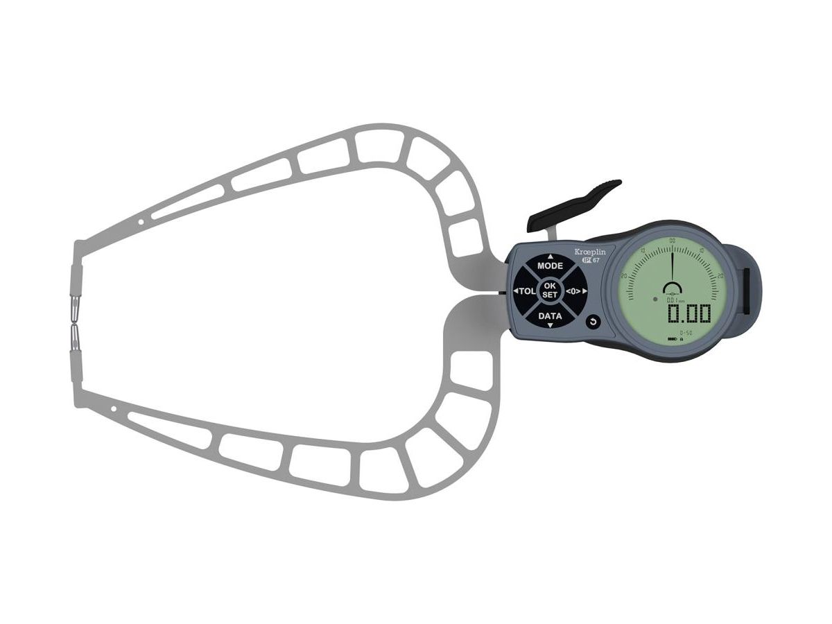 Outs. meas. gauge A/D 0-20mm Kröplin