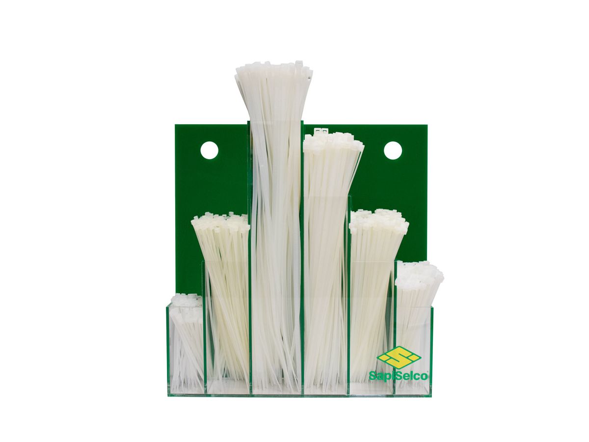 Sapi Kabelbinder-Wanddisplay, 600-tlg.