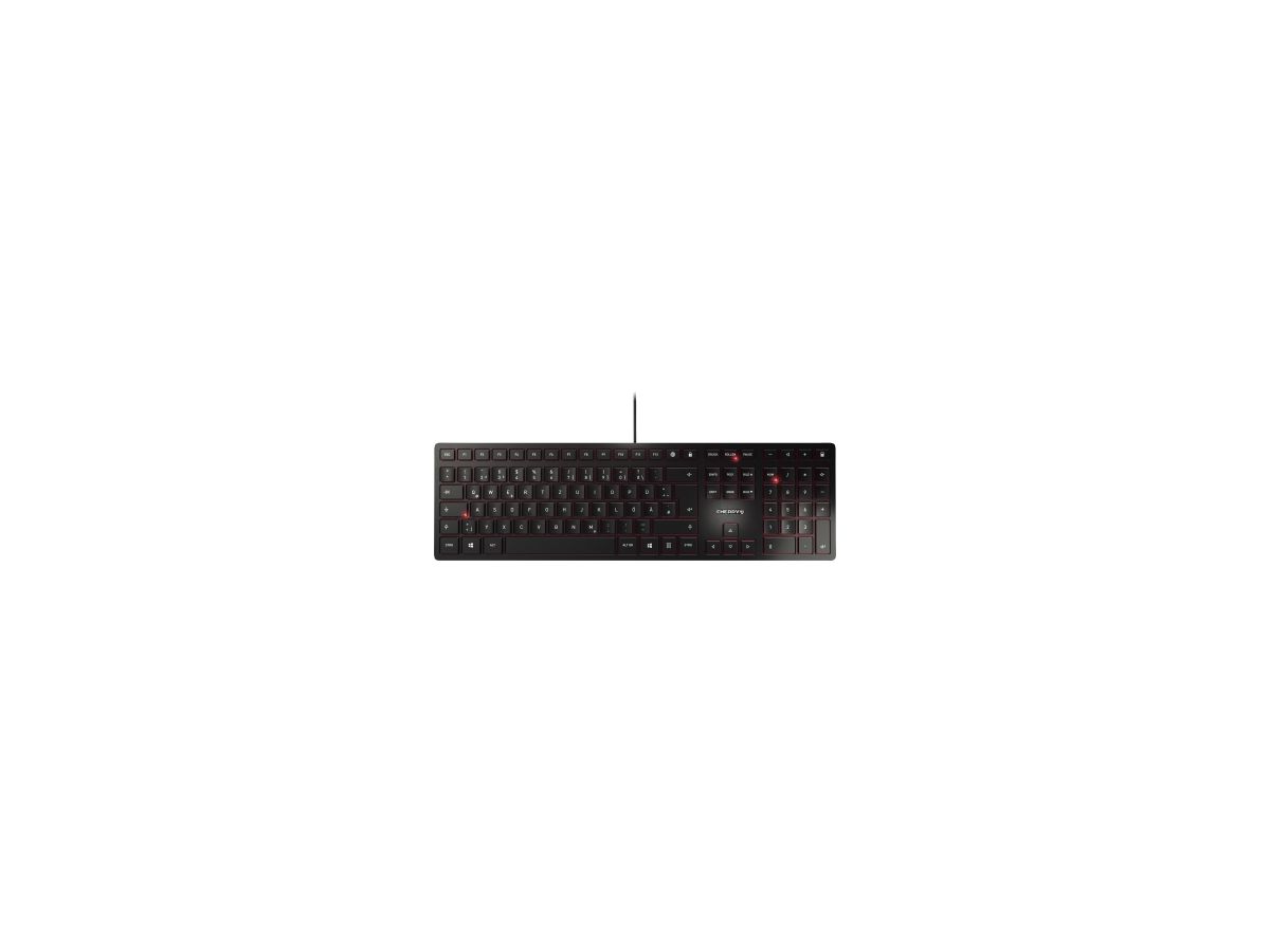 CHERRY Tastatur KC 6000 SLIM JK-1600DE-2 schwarz