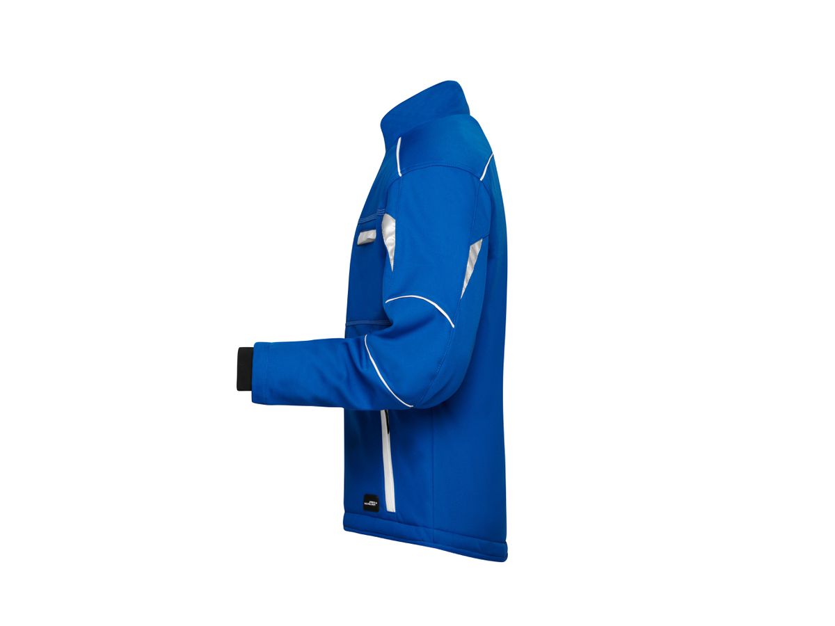 JN Funktionelle Softshell-Jacke JN853 royal/white, Größe 5XL