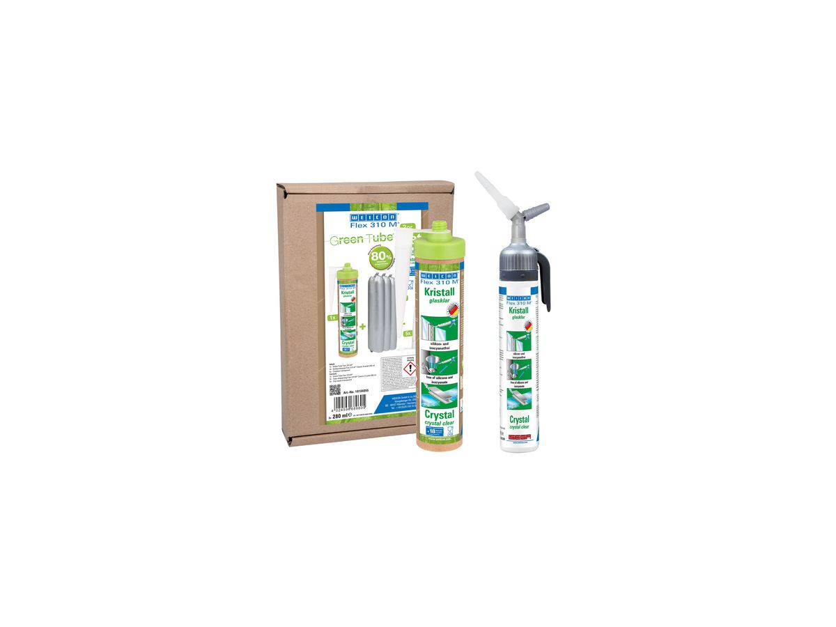 WEICON Green Tube Flex 310M Classic Kristall 280ml