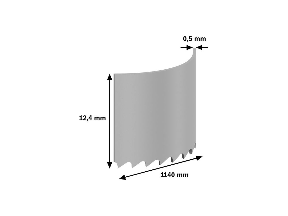 BOSCH Bandsägeblatt Pro CB4414 1.140 mm VE 2