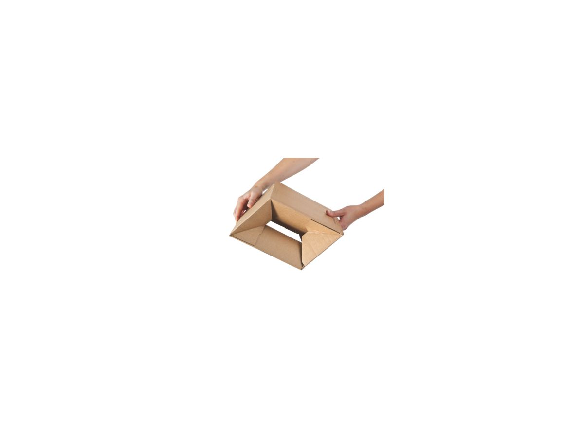 ColomPac Versandkarton CP141.201 DIN A4 30,4x13-22x21,6cm braun