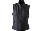 JN Ladies Softshell Vest JN1023 90%PES/10%EL, black, Größe L